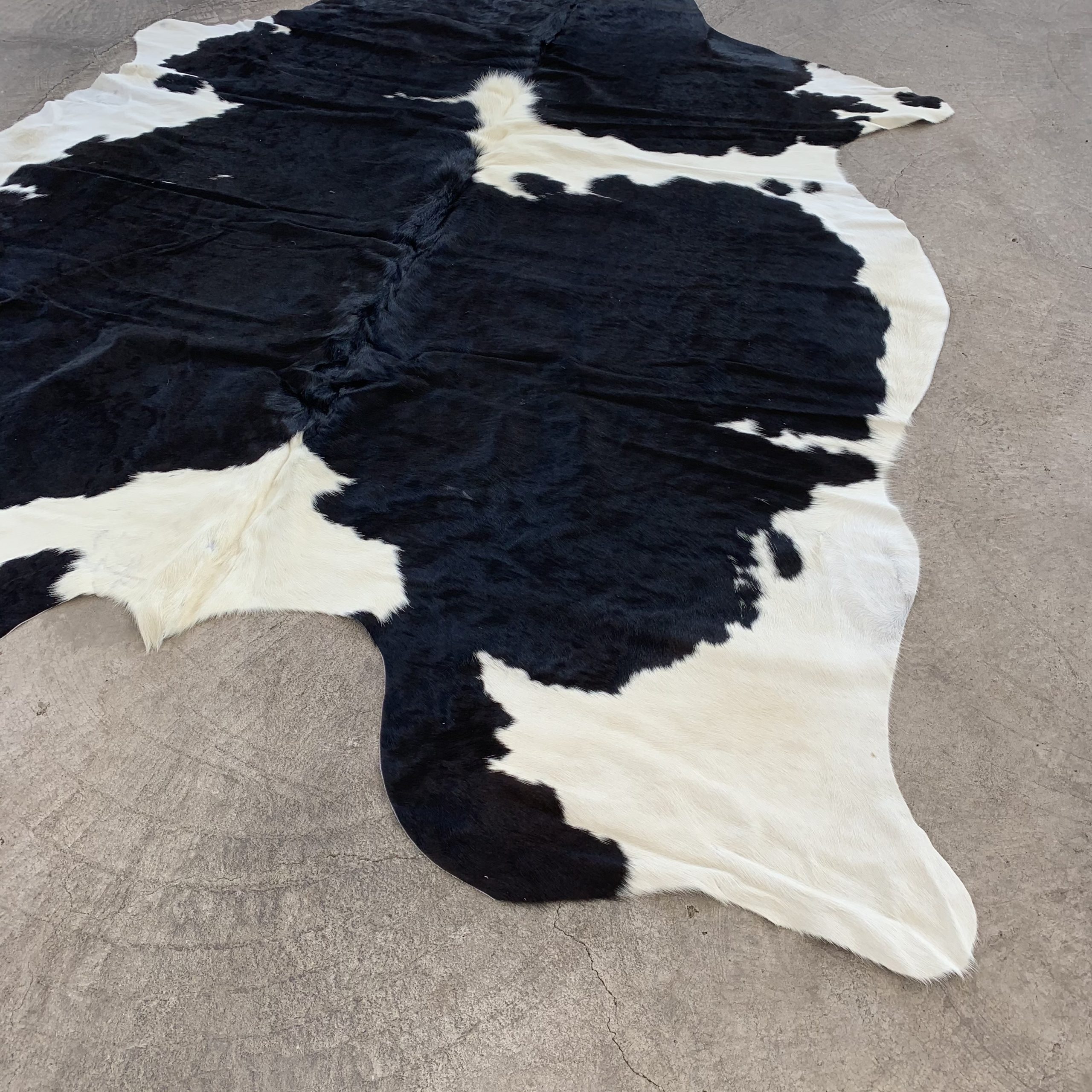 Alfombra XXL Negro-Blanco